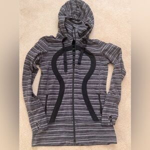 lululemon Athletica Striped Stride Jacket